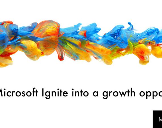 Microsoft ignite banner